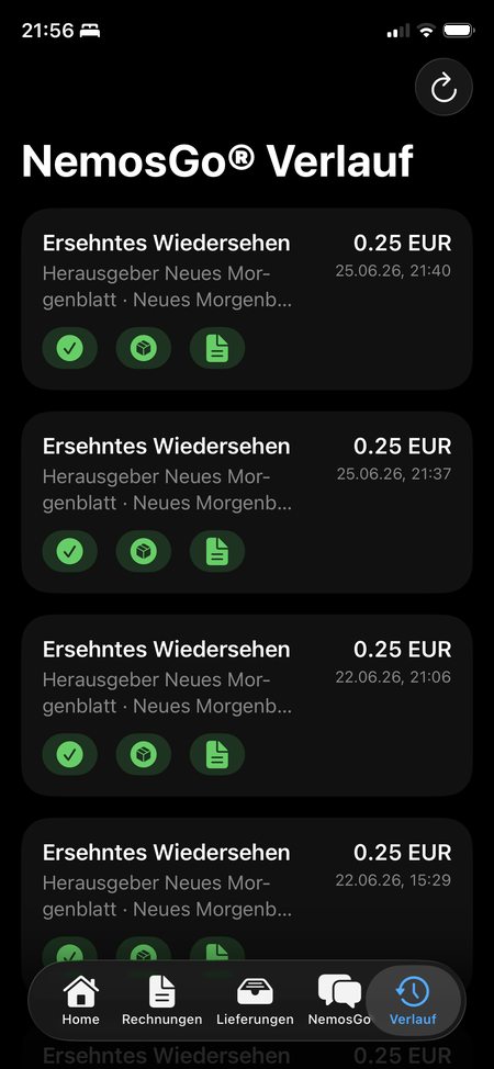 Verlauf