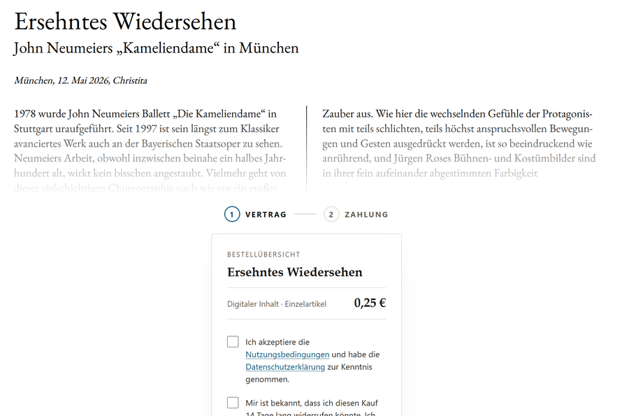 Artikel & Vertrag